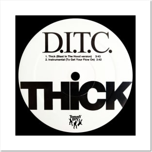 D.I.T.C. THICK (1999) Posters and Art